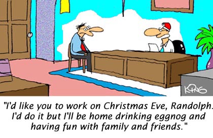 Humor Cartoon 12/22/2008