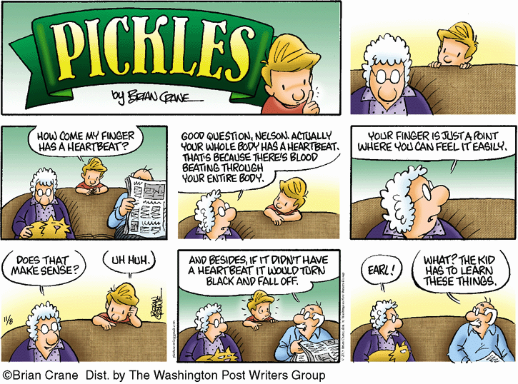 Pickles for 11/8/2015 Pickles Comics ArcaMax Publishing