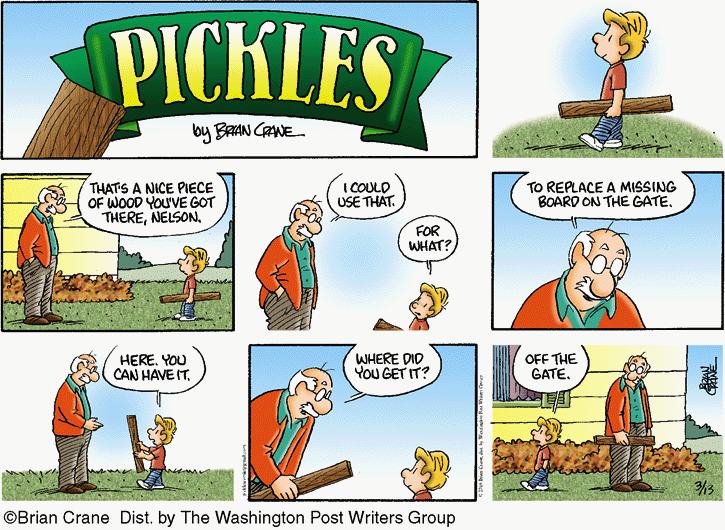 Pickles for 3/13/2016 Pickles Comics ArcaMax Publishing