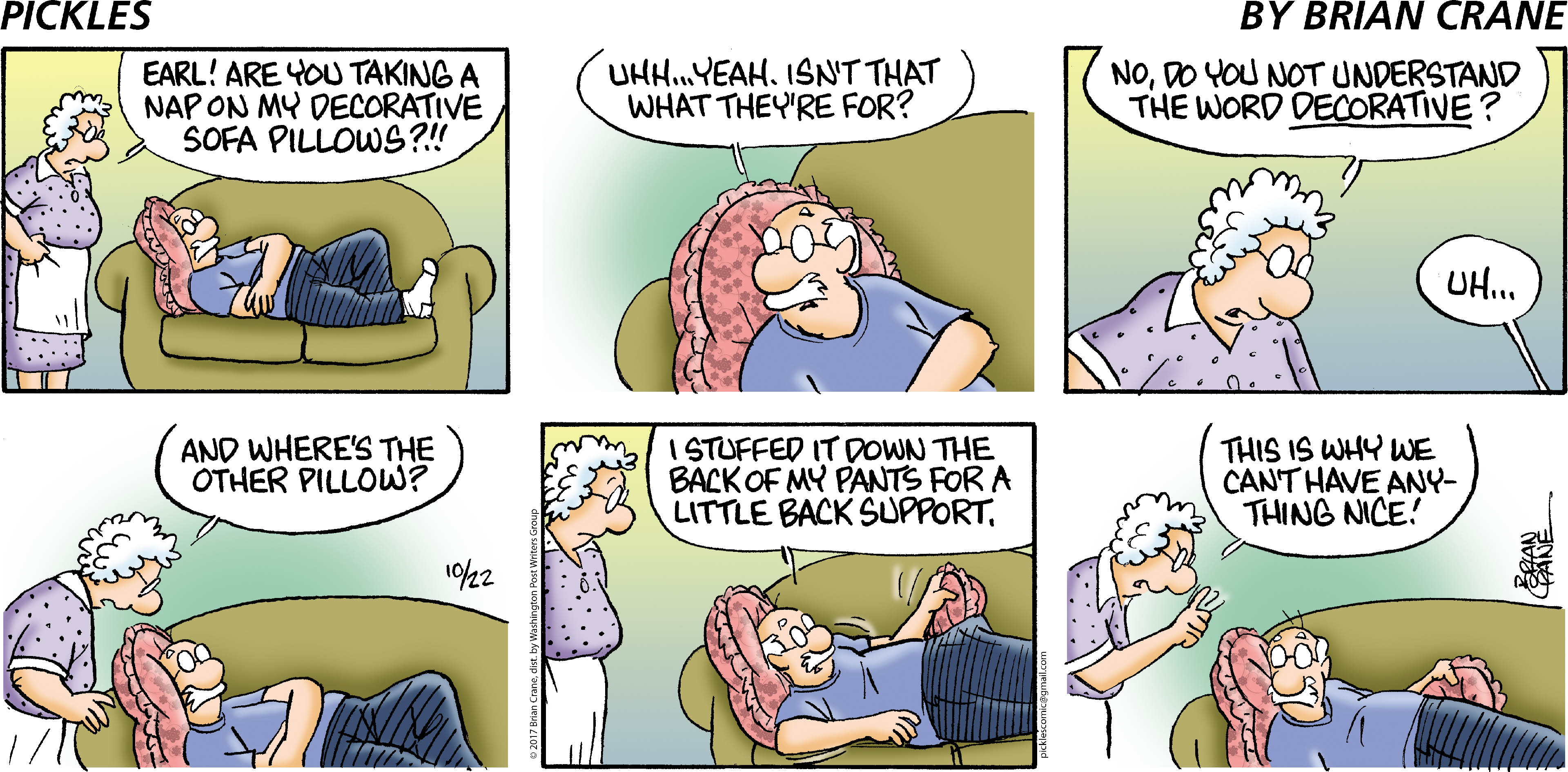 Pickles for 10/22/2017 Pickles Comics ArcaMax Publishing