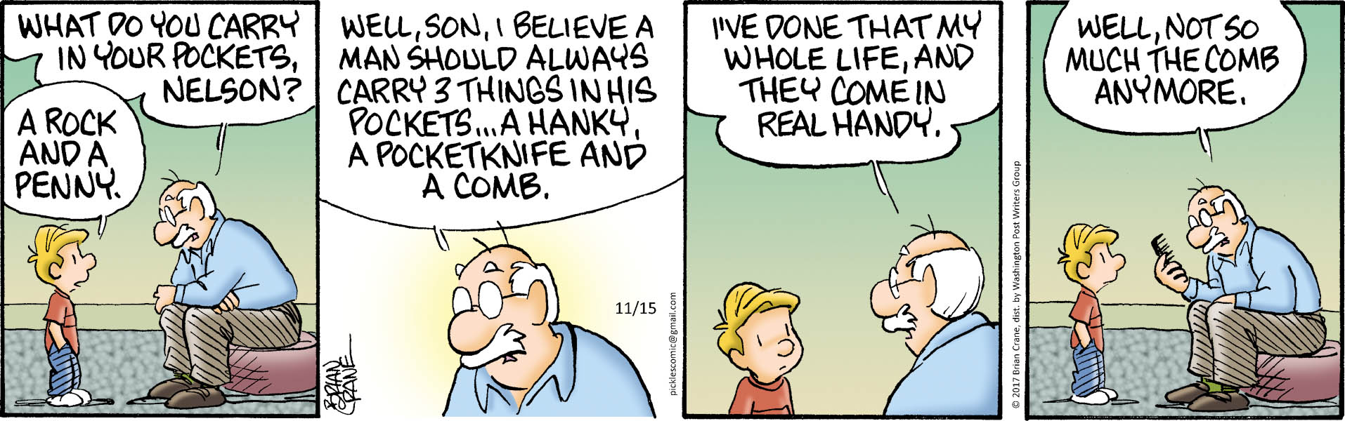 Pickles for 11/15/2017 Pickles Comics ArcaMax Publishing