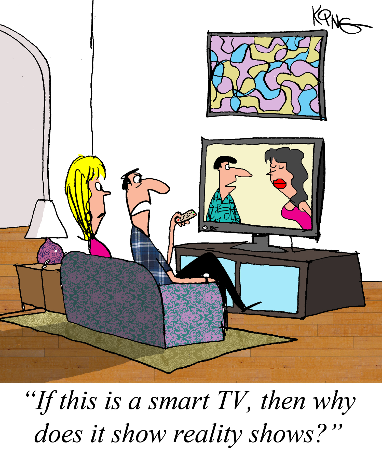 Smart TV карикатуры. Humor TV.