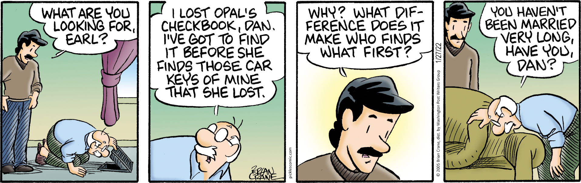 Pickles for 1/27/2022 Pickles Comics ArcaMax Publishing