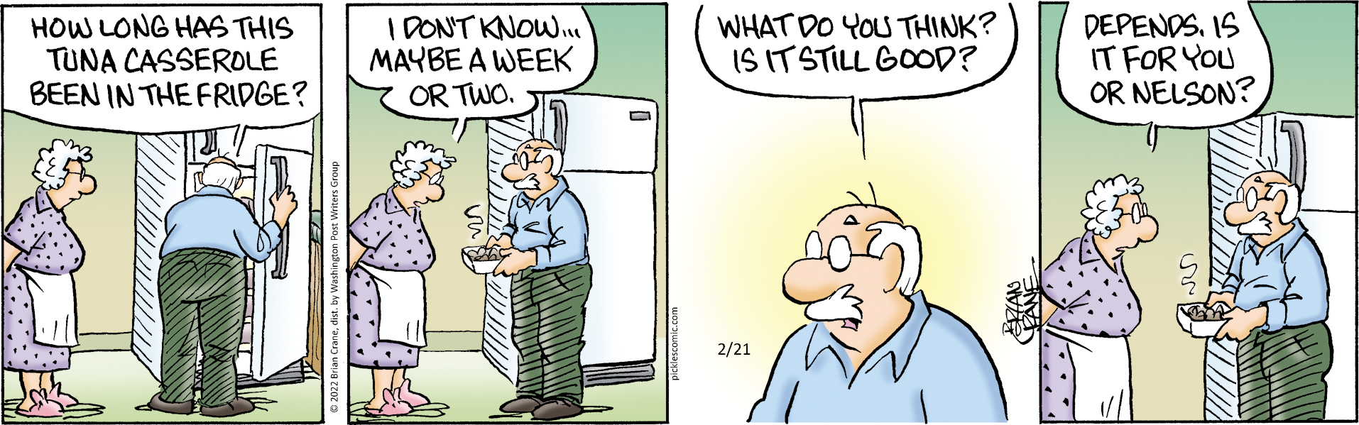 Pickles for 2/21/2022 Pickles Comics ArcaMax Publishing