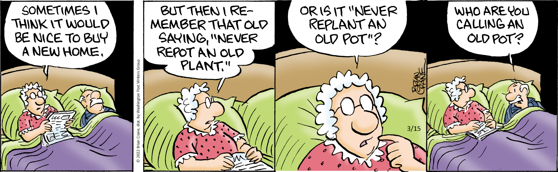 Pickles for 3/15/2022 Pickles Comics ArcaMax Publishing