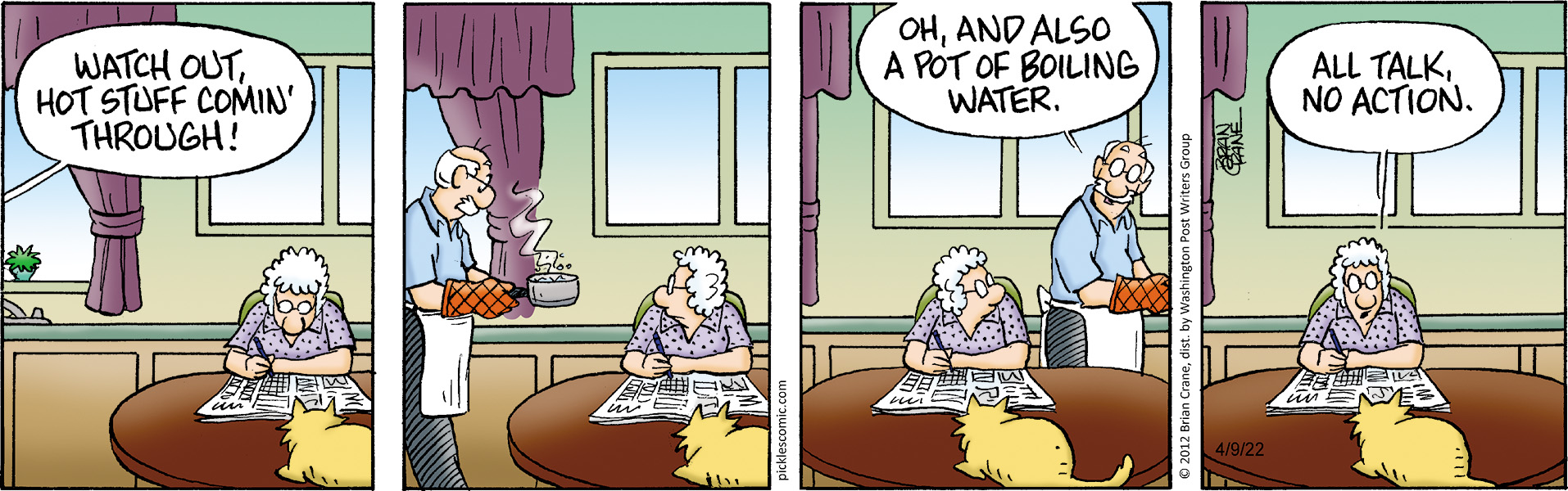 Pickles for 4/9/2022 Pickles Comics ArcaMax Publishing