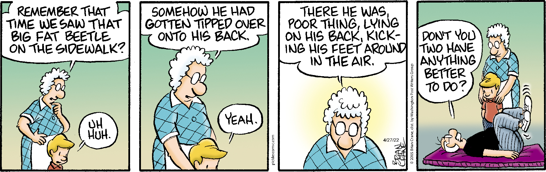 Pickles for 4/27/2022 Pickles Comics ArcaMax Publishing