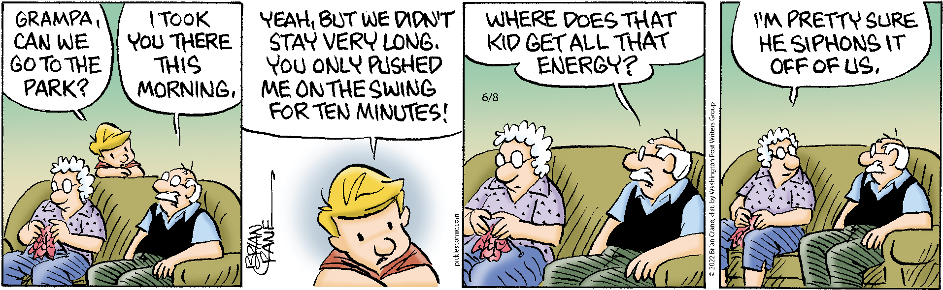 Pickles for 6/8/2022 Pickles Comics ArcaMax Publishing