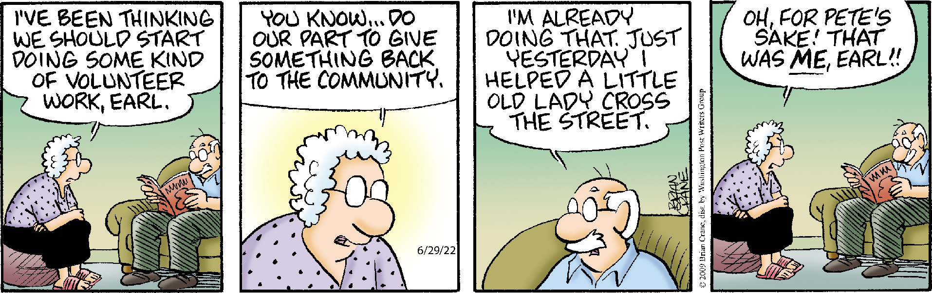 Pickles for 6/29/2022 Pickles Comics ArcaMax Publishing