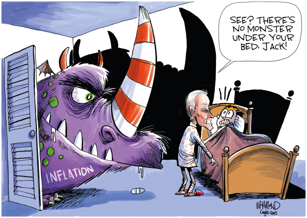 Inflation Monster | Dave Whamond | Comics | ArcaMax Publishing