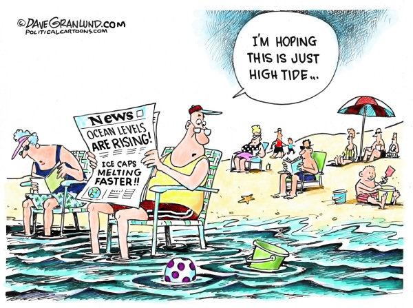 Sea levels set to rise | Dave Granlund | Comics | ArcaMax Publishing