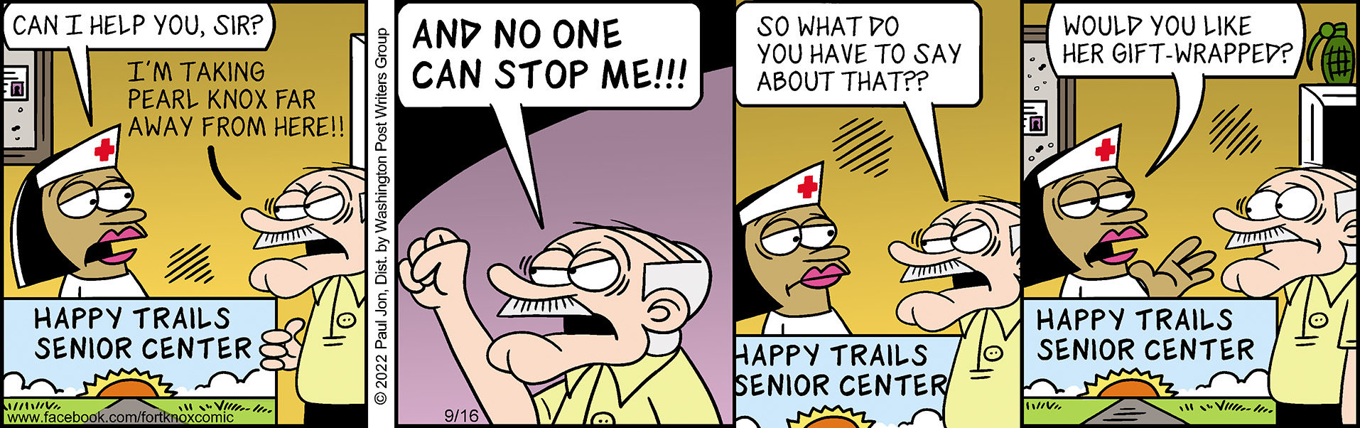 Fort Knox for 9/16/2022 Fort Knox Comics ArcaMax Publishing