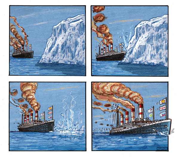 Titanic Fossil Fools | Peter Kuper | Comics | ArcaMax Publishing