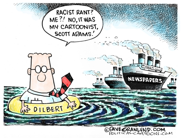 Dilbert racist rant