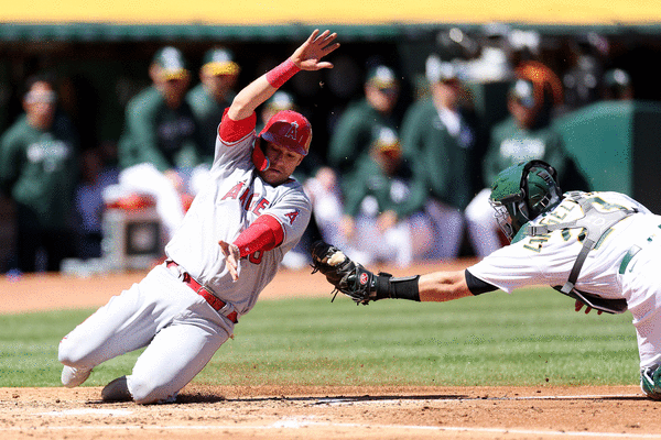 Angels score 11 runs in third inning en route to routing Athletics Angels score 11 runs in third inning en route to routing Athletics