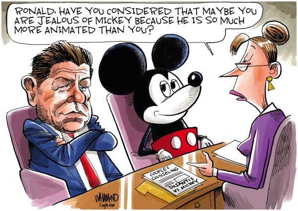 DeSantis and Disney Couples Therapy