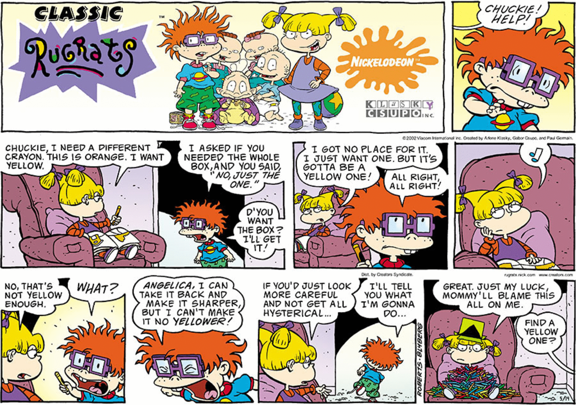 Rugrats For 5142023 Rugrats Comics Arcamax Publishing 