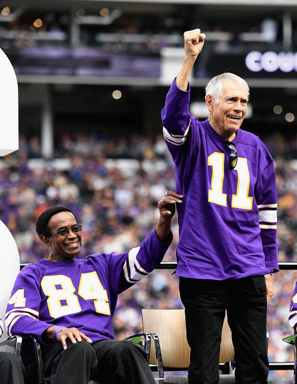 Fran Tarkenton on Vikings' new Purple People Eaters: 'That's incredible' –  Twin Cities