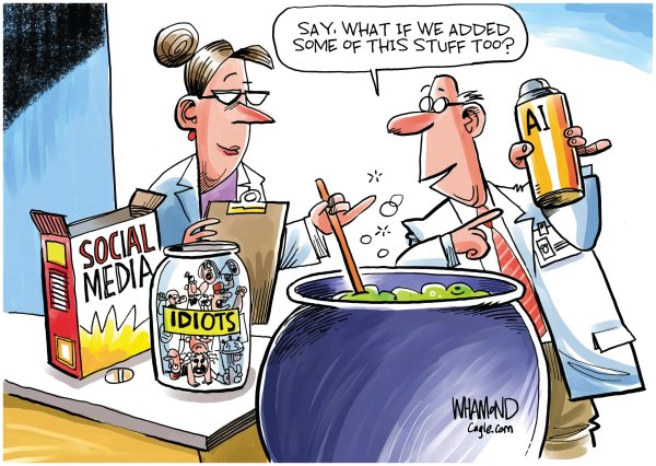 Add in some artificial intelligence