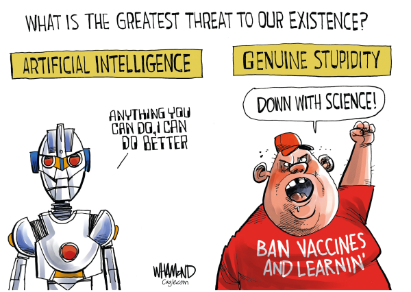 Artificial Stupidity