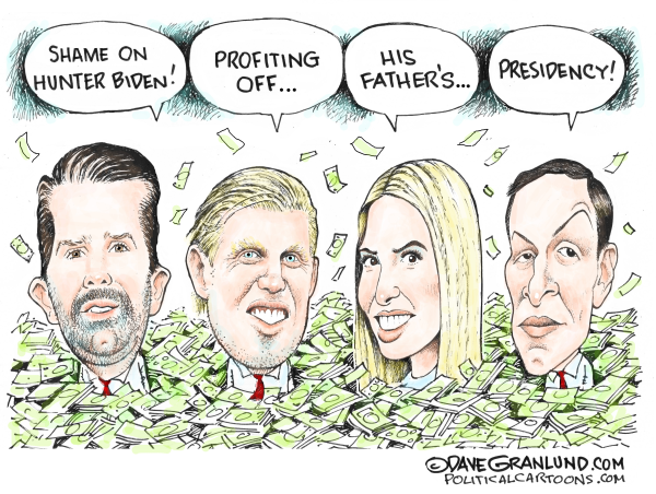 Presidents' kids profits