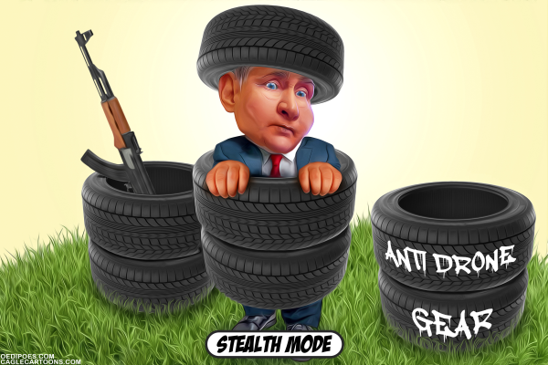 Russia is covering aircraft with car tires