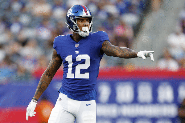 Wan'Dale Robinson exits NY Giants game with knee injury - On3