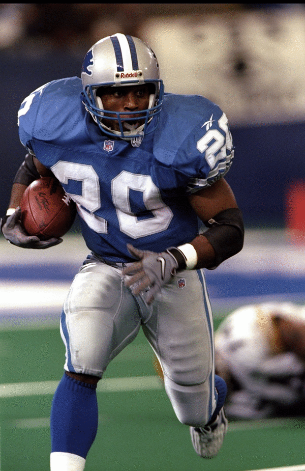 Lot Detail - Barry Sanders 1998 Detroit Lions Professional Model