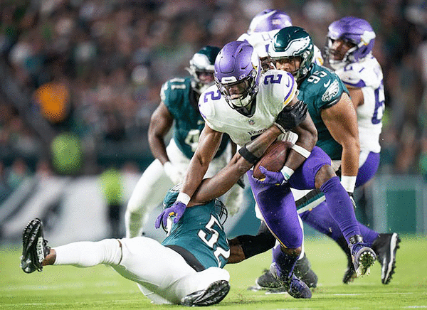 Amid slew of turnovers, failure of Vikings running game hard to ignore