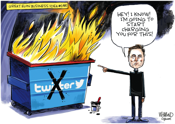 Musk to charge for Twitter X use