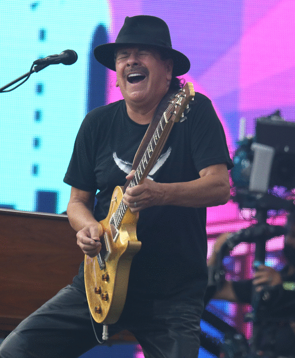 With a new tour and documentary Carlos Santana says, 'My guitar is