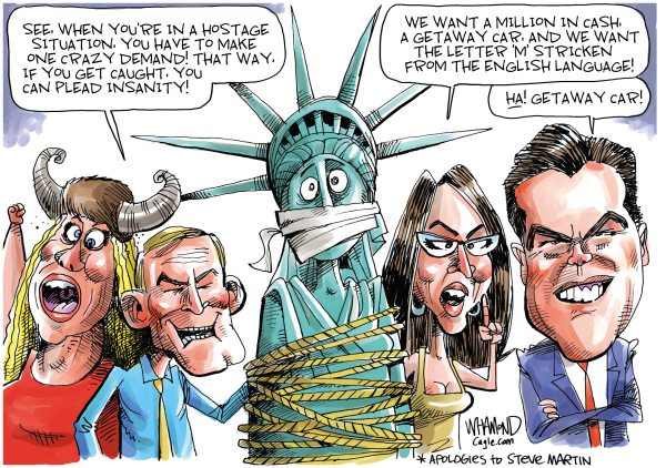 Freedom Caucus holds U.S. hostage