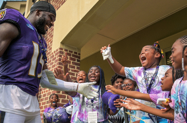 Ravens wide receiver Nelson Agholor finds satisfaction after 8 years of NFL  journeying