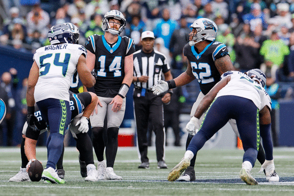 What to watch for when Seahawks play Panthers in Week 14 — plus Bob  Condotta's prediction