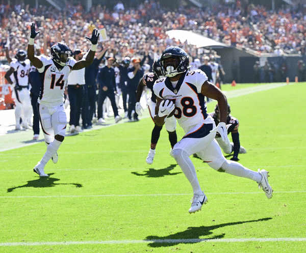 Broncos running back Jaleel McLaughlin making run at roster spot