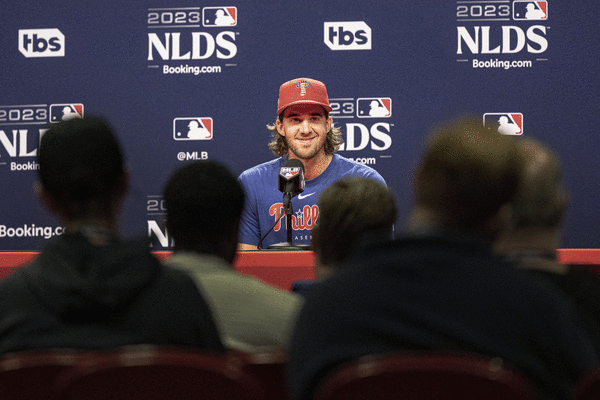 A BRAVES BEATDOWN: Phillies one win away from NLCS after HUGE 9-1 win