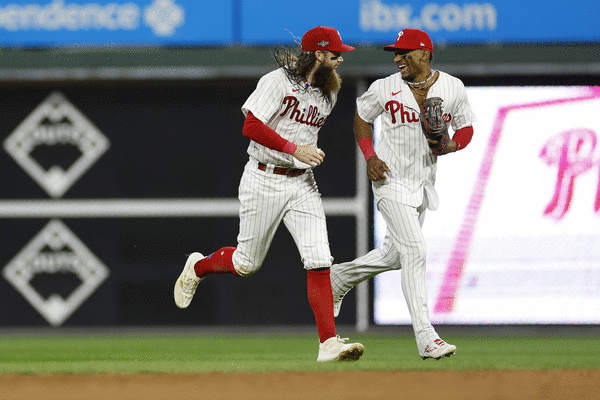 Aaron Nola, Phillies bats overpower D'backs to move within two wins of a  return to the World Series, Basketball