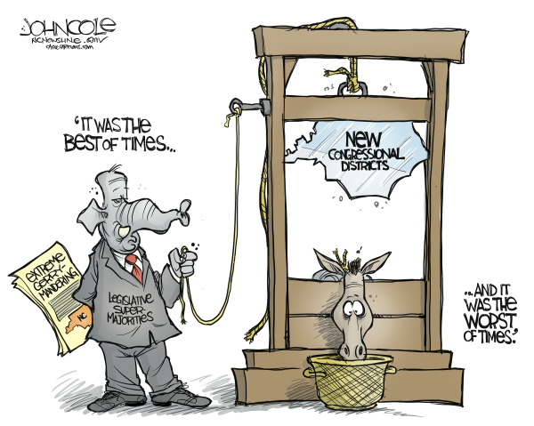 NORTH CAROLINA Extreme gerrymander
