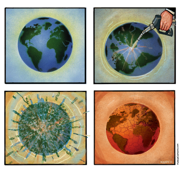 Earth's Oceans Spinning Out Of Balance