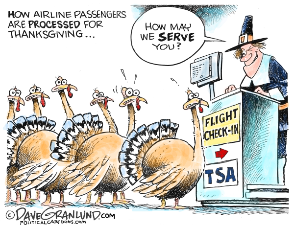 Thanksgiving and Airports