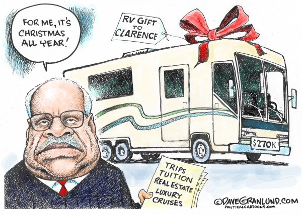 clarence thomas gifts