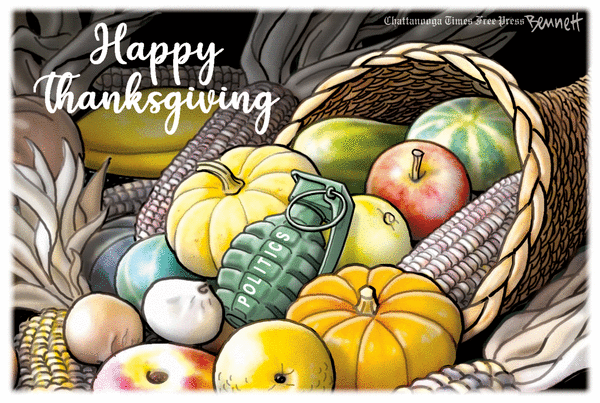 Clay Bennett for 11/23/2023