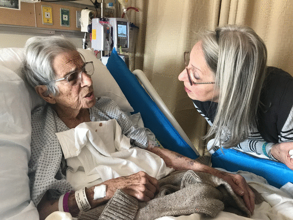 A visit with my late mother's nurse, and a lesson on what you