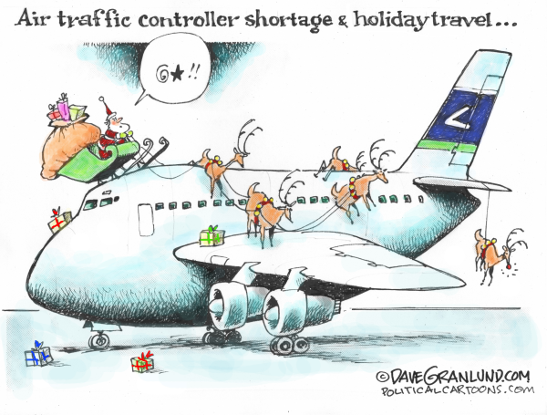 Air traffic control shortage and Xmas