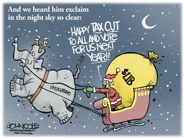 GEORGIA Here comes Santa Kemp