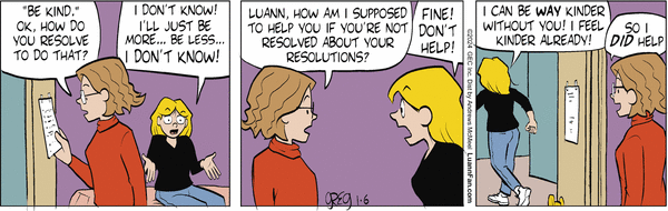 Luann for 1/6/2024 | Luann | Comics | ArcaMax Publishing