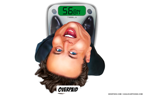 Musk’s $56bn Tesla pay package is too much