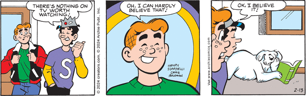 Archie for 2/13/2024 | Archie | Comics | ArcaMax Publishing