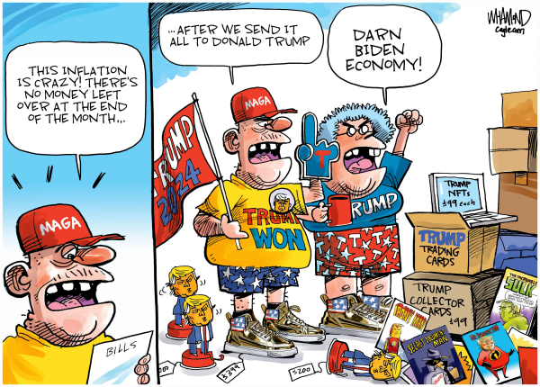 Trump The Sneaker | Dave Whamond | Comics | ArcaMax Publishing