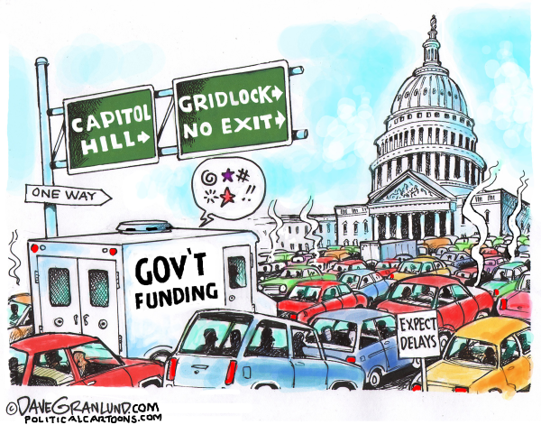 Government funding gridlock